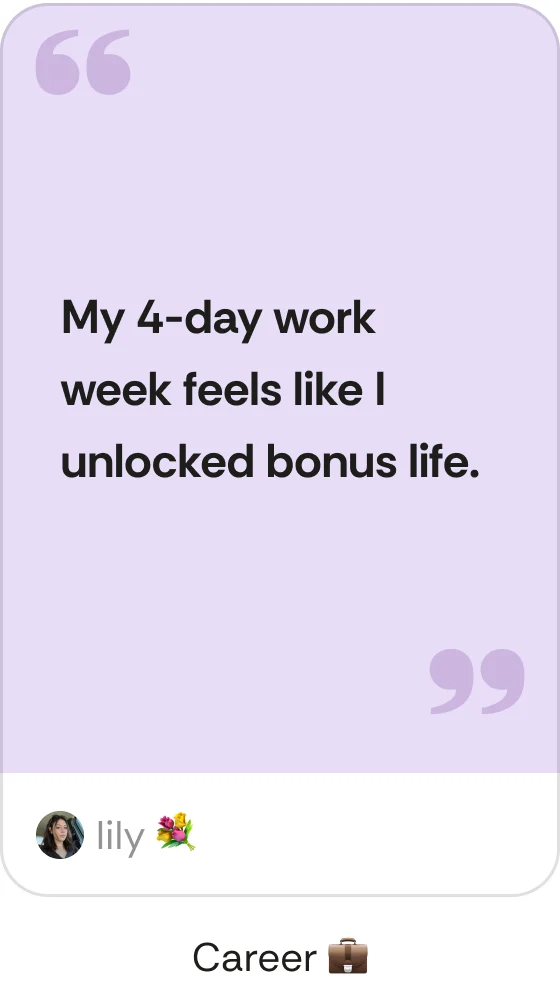 A Gist post - Career