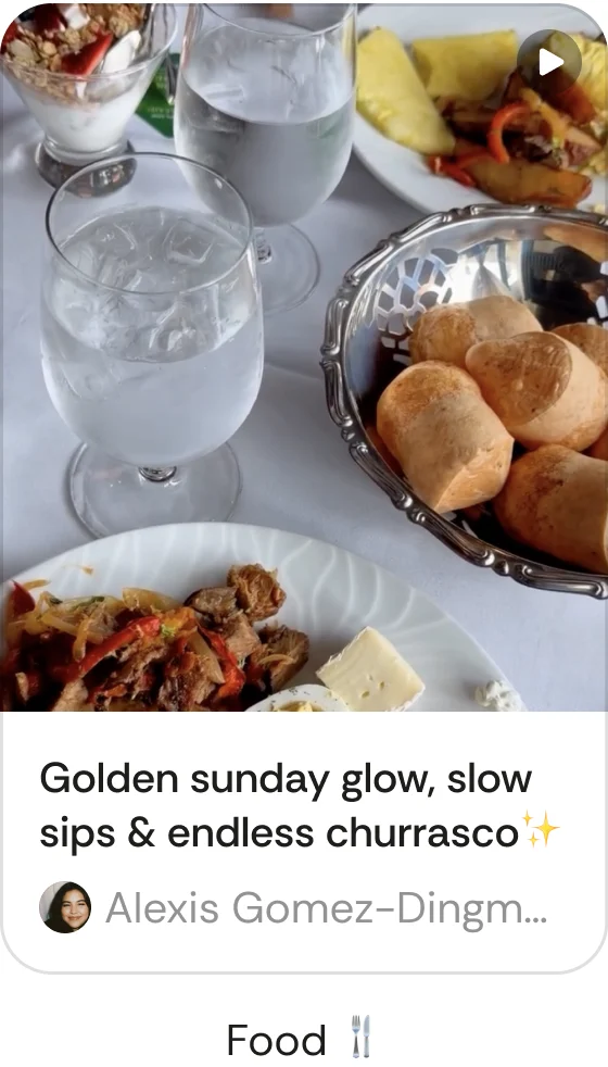 A Gist post - Food