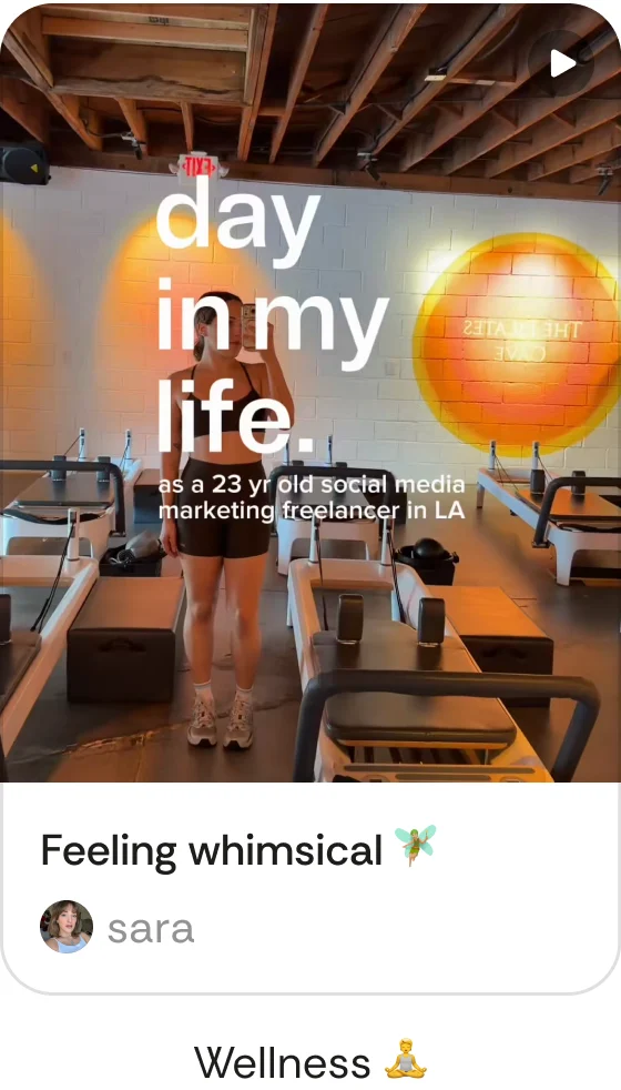 A Gist post - Wellness